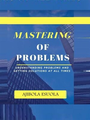 cover image of Mastering of Problems